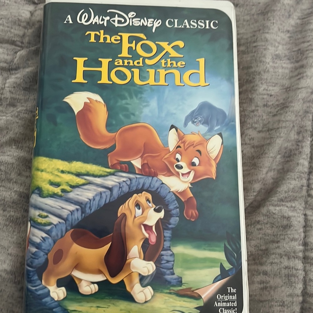 The fox and the hound, VHS tape